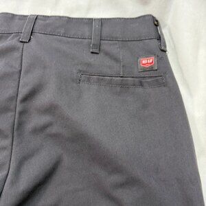 RED KAP Men's Industrial Work Pants Size 34 Gray BRAND NEW